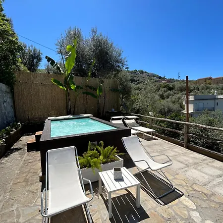 Villa Carolina Sorrento Private Heated Pool And Sea View-3